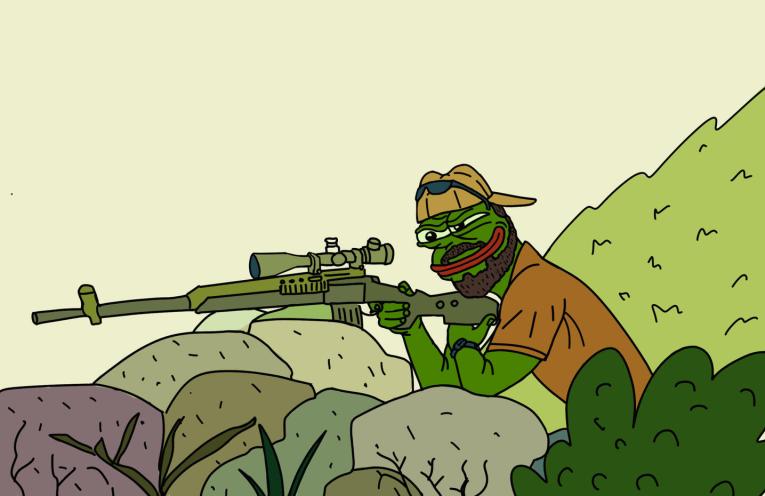 PEPE THE AMERICAN SNIPER